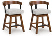 Ralene Counter Height Barstool (Set of 2) - Woo Town Furniture (Worcester,MA)