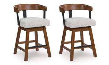 Ralene Counter Height Barstool (Set of 2) - Woo Town Furniture (Worcester,MA)