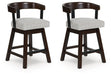 Haddigan Counter Height Barstool (Set of 2) - Woo Town Furniture (Worcester,MA)