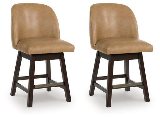 Neymorton Counter Height Barstool (Set of 2) - Woo Town Furniture (Worcester,MA)