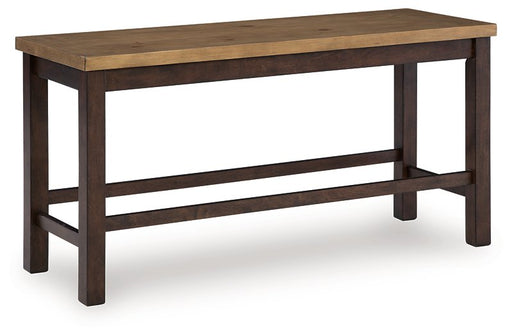 Rylandeen Counter Height Dining Bench - Woo Town Furniture (Worcester,MA)