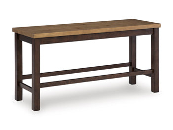 Rylandeen Counter Height Dining Bench - Woo Town Furniture (Worcester,MA)
