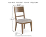 Cabalynn Dining Chair - Woo Town Furniture (Worcester,MA)