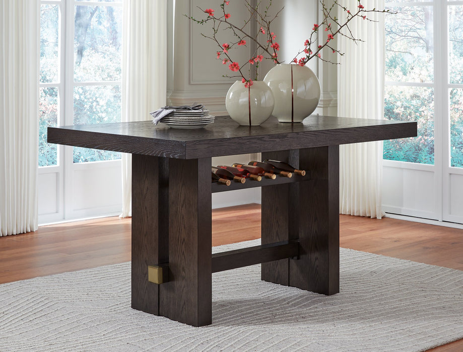 Burkhaus Counter Height Dining Table - Woo Town Furniture (Worcester,MA)