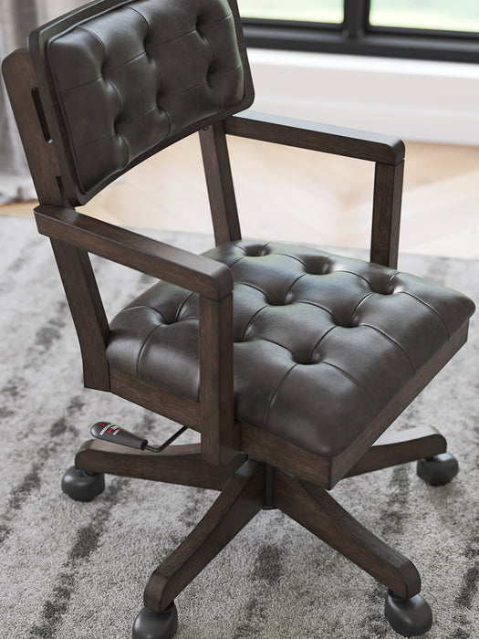 Breckington Home Office Desk Chair - Woo Town Furniture (Worcester,MA)