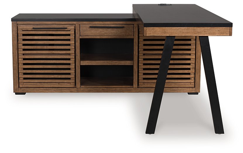Kallari Credenza with Desk Return - Woo Town Furniture (Worcester,MA)