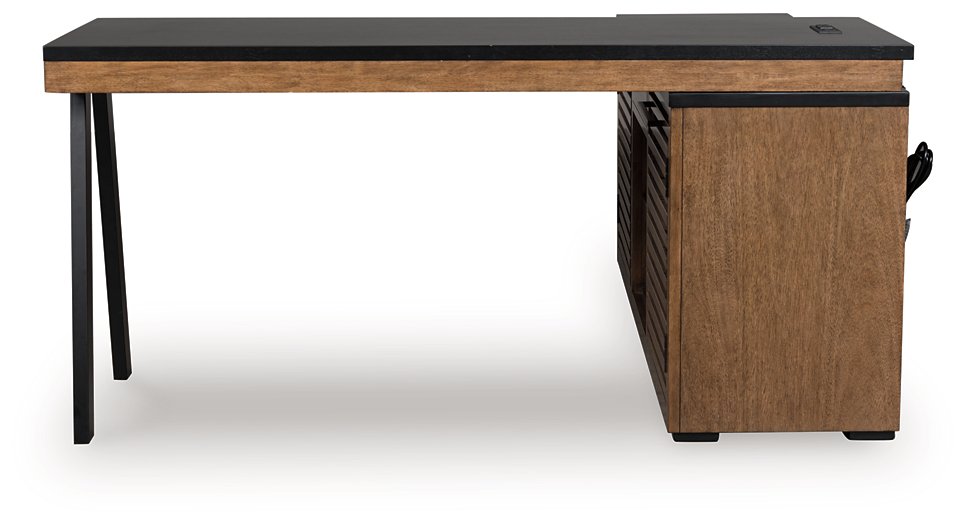 Kallari Credenza with Desk Return - Woo Town Furniture (Worcester,MA)