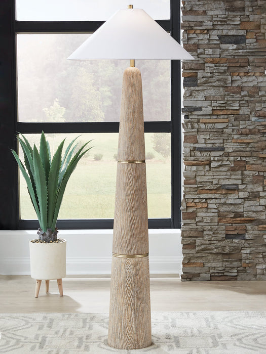 Gasparleigh Floor Lamp - Woo Town Furniture (Worcester,MA)