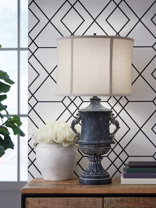 Morvanford Table Lamp - Woo Town Furniture (Worcester,MA)