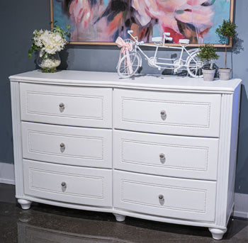 Kozlani Dresser and Mirror - Woo Town Furniture (Worcester,MA)
