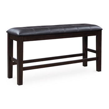 Haddigan Counter Height Dining Bench - Woo Town Furniture (Worcester,MA)