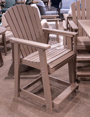 Seacliff Beach Outdoor Counter Height Bar Stool (Set of 2) - Woo Town Furniture (Worcester,MA)