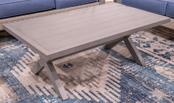 Half Moon Beach Outdoor Coffee Table - Woo Town Furniture (Worcester,MA)