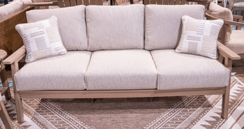 Grover Beach Outdoor Sofa with Cushion - Woo Town Furniture (Worcester,MA)