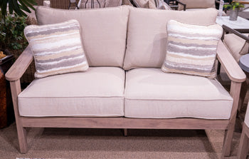 Harmony Headlands Outdoor Loveseat with Cushion - Woo Town Furniture (Worcester,MA)