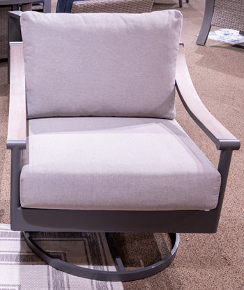 Ocean Beach Outdoor Swivel Lounge with Cushion - Woo Town Furniture (Worcester,MA)