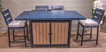 East Beach Outdoor Bar Table with Fire Pit - Woo Town Furniture (Worcester,MA)