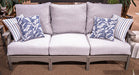 Cove Beach Outdoor Sofa with Cushion - Woo Town Furniture (Worcester,MA)