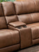 Bleckley Power Reclining Sectional Loveseat with Console - Woo Town Furniture (Worcester,MA)