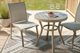 Mission Beach Outdoor Table and 2 Chairs - Woo Town Furniture (Worcester,MA)