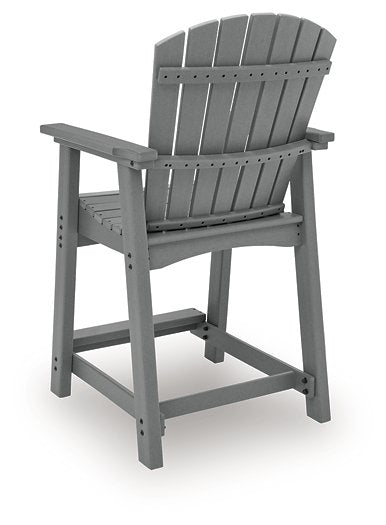 Sanctuary Beach Outdoor Counter Height Bar Stool (Set of 2) - Woo Town Furniture (Worcester,MA)