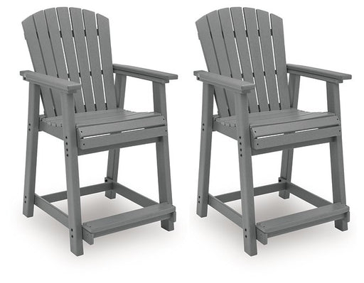 Sanctuary Beach Outdoor Counter Height Bar Stool (Set of 2) - Woo Town Furniture (Worcester,MA)