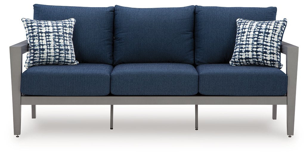 Gali Outdoor Sofa/Chairs/Table Set (Set of 4) - Woo Town Furniture (Worcester,MA)