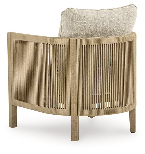 Spooners Cove Outdoor Lounge Chair with Cushion (Set of 2) - Woo Town Furniture (Worcester,MA)