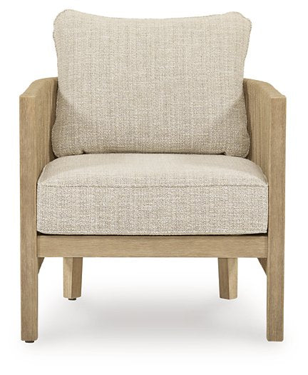 Spooners Cove Outdoor Lounge Chair with Cushion (Set of 2) - Woo Town Furniture (Worcester,MA)