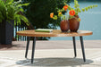 Horizon Hall Outdoor Coffee Table - Woo Town Furniture (Worcester,MA)