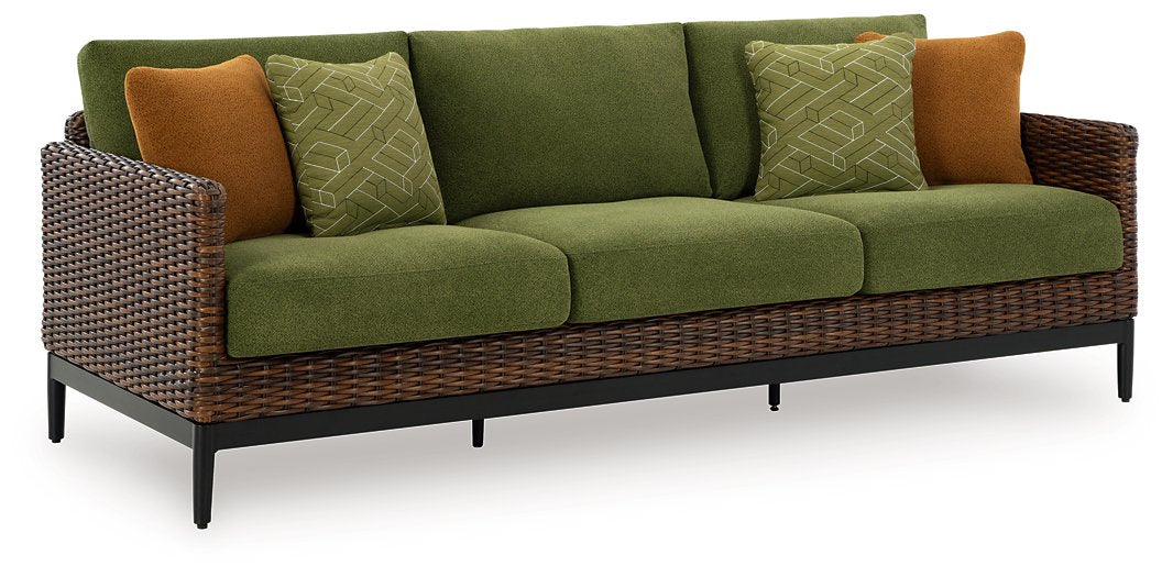 Horizon Hall Outdoor Sofa with Cushion - Woo Town Furniture (Worcester,MA)