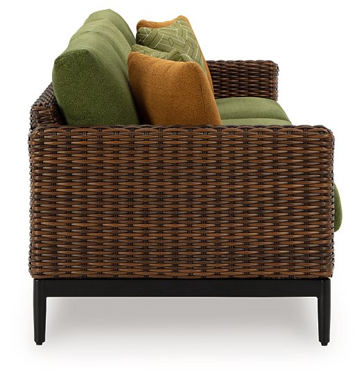 Horizon Hall Outdoor Sofa with Cushion - Woo Town Furniture (Worcester,MA)