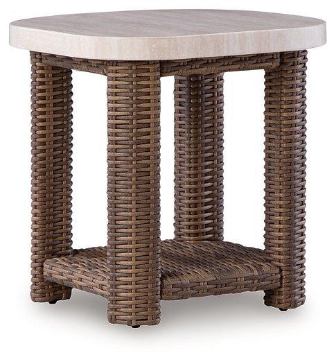 Dolan Creek Outdoor End Table - Woo Town Furniture (Worcester,MA)
