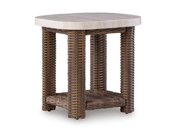 Dolan Creek Outdoor End Table - Woo Town Furniture (Worcester,MA)