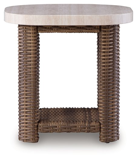 Dolan Creek Outdoor End Table - Woo Town Furniture (Worcester,MA)