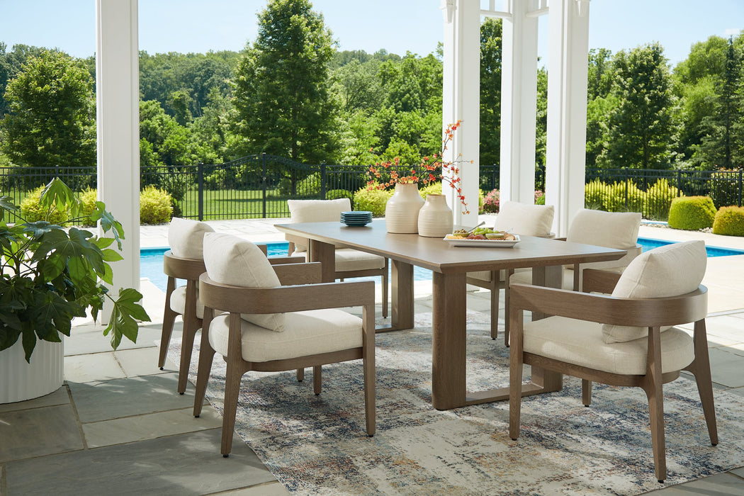Serene Bay Outdoor Dining Set - Woo Town Furniture (Worcester,MA)