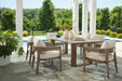 Serene Bay Outdoor Dining Set - Woo Town Furniture (Worcester,MA)