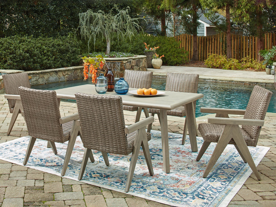 Cliff Trails Outdoor Dining Package - Woo Town Furniture (Worcester,MA)