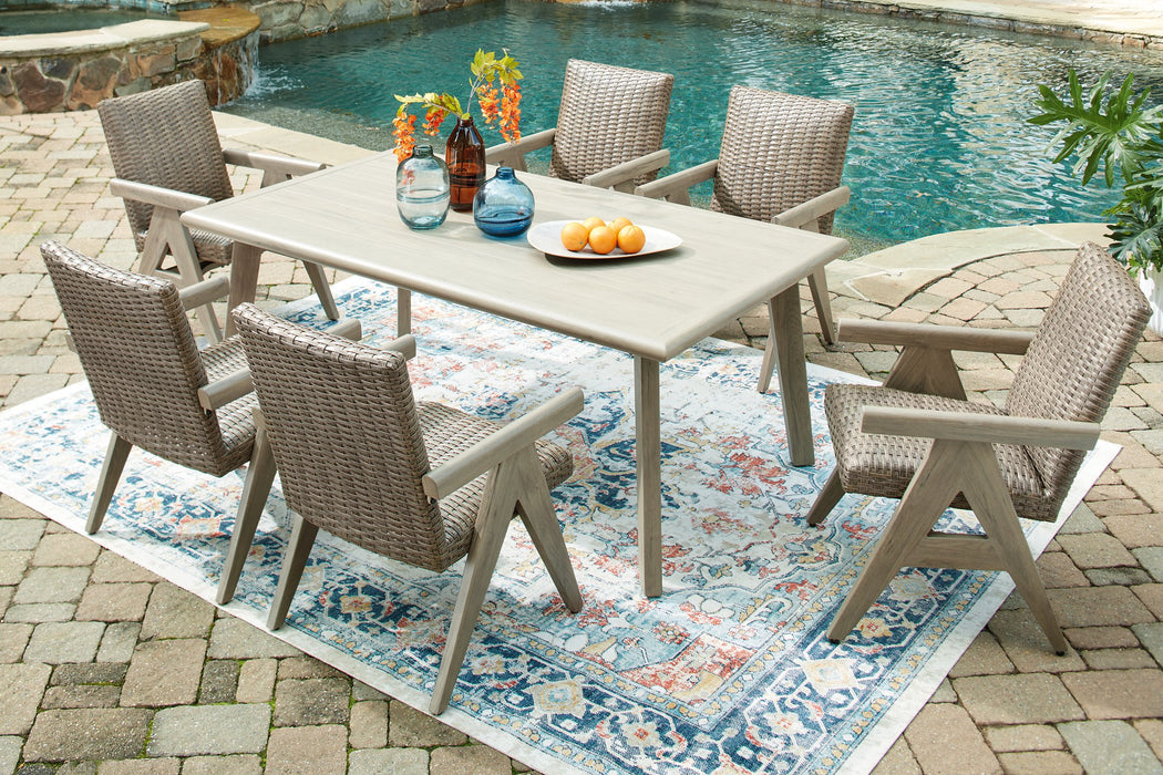 Cliff Trails Outdoor Dining Package - Woo Town Furniture (Worcester,MA)