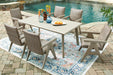 Cliff Trails Outdoor Dining Package - Woo Town Furniture (Worcester,MA)