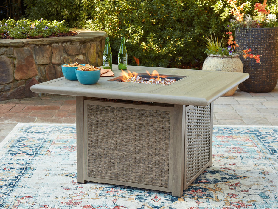 Cliff Trails Fire Pit Table - Woo Town Furniture (Worcester,MA)