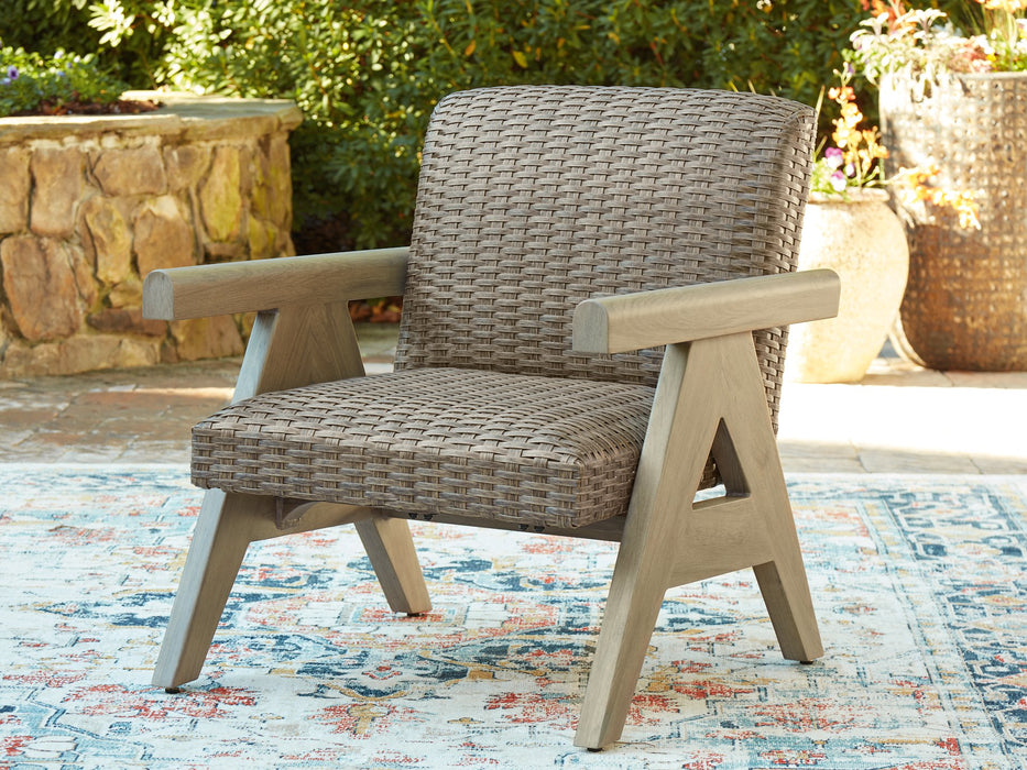Cliff Trails Outdoor Rocking Lounge Chair - Woo Town Furniture (Worcester,MA)