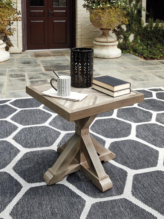Beachcroft Outdoor End Table - Woo Town Furniture (Worcester,MA)