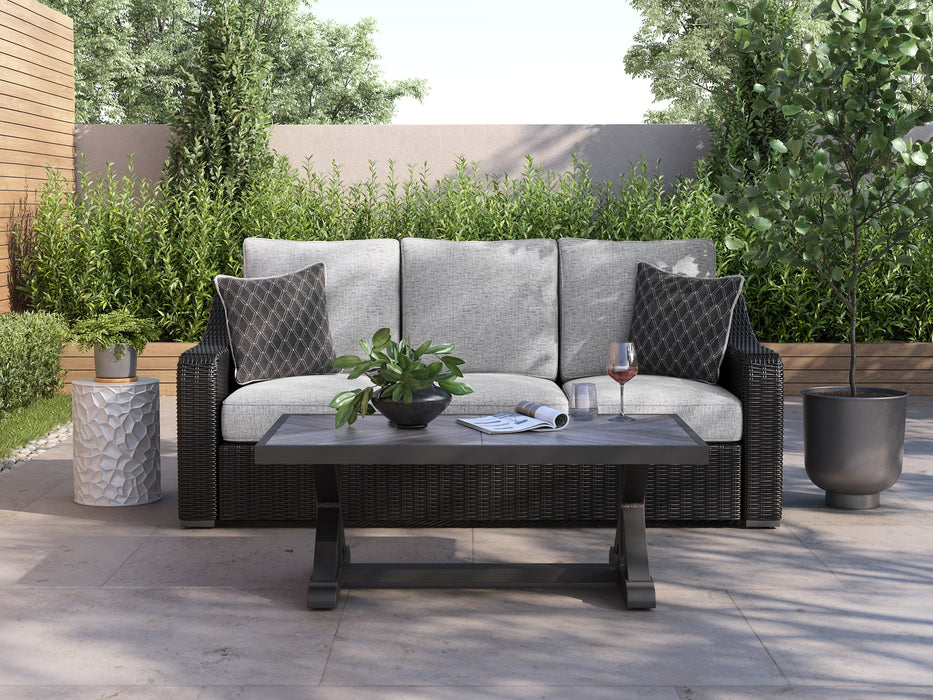 Beachcroft Outdoor Sofa with Cushion - Woo Town Furniture (Worcester,MA)