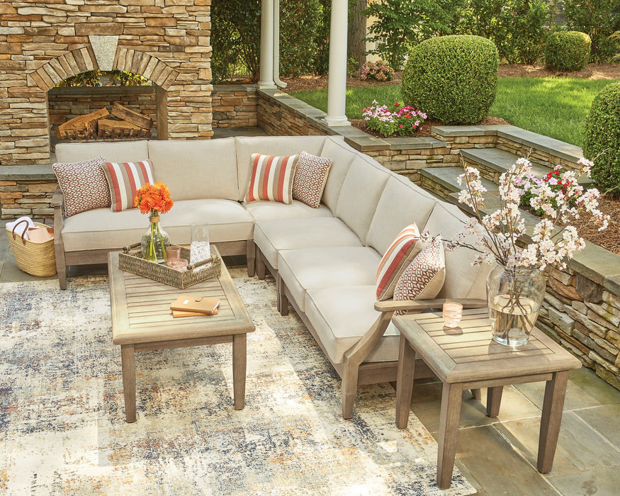 Clare View Outdoor Sectional - Woo Town Furniture (Worcester,MA)