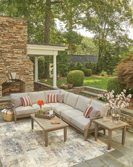 Clare View Outdoor Sectional - Woo Town Furniture (Worcester,MA)