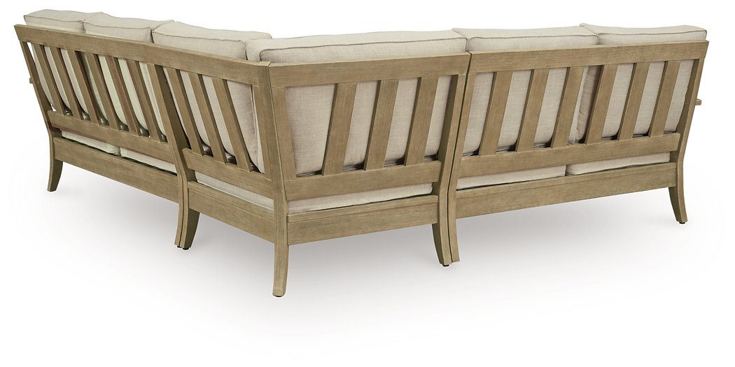 Clare View Outdoor Sectional - Woo Town Furniture (Worcester,MA)