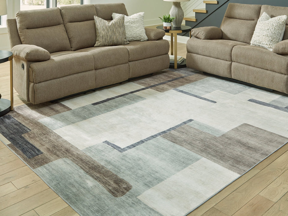 Larkport Washable Area Rug - Woo Town Furniture (Worcester,MA)