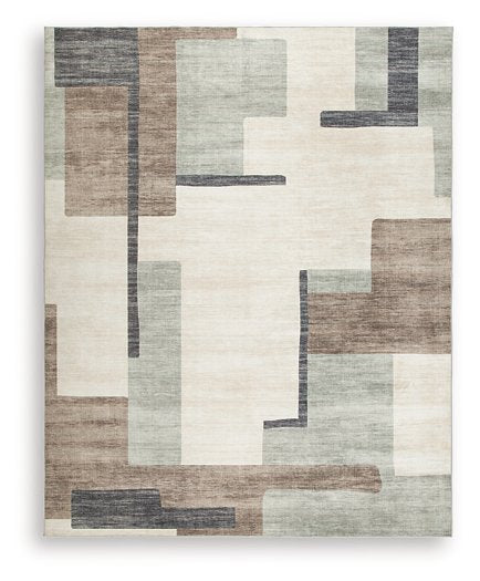 Larkport Washable Area Rug - Woo Town Furniture (Worcester,MA)