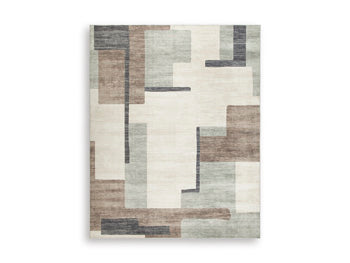 Larkport Washable Area Rug - Woo Town Furniture (Worcester,MA)